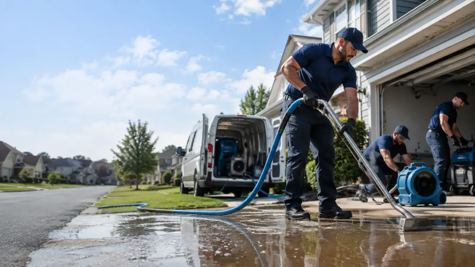 Flood Damage Restoration in Garden Grove, CA